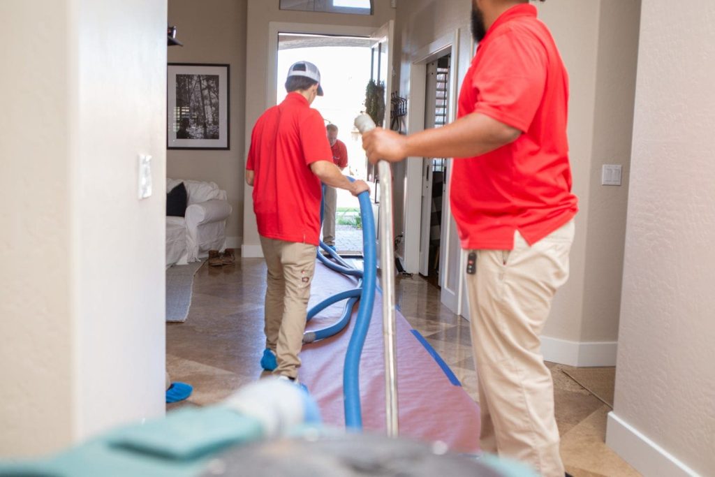Water Damage professional drying