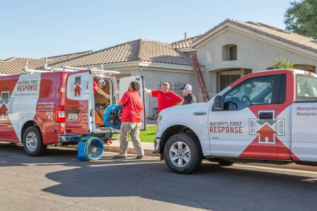 monsoon damage restoration in phoenix arizona by national first response